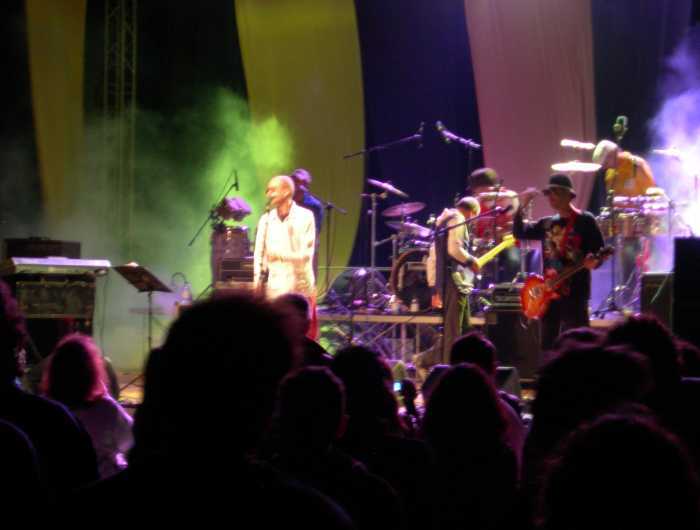 Santana tribute band - Summer Rockfestival in Colmurano, Die Marken, Italien